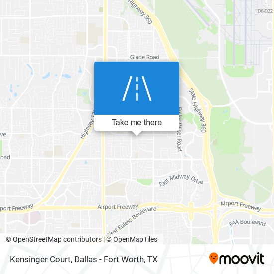 Kensinger Court map
