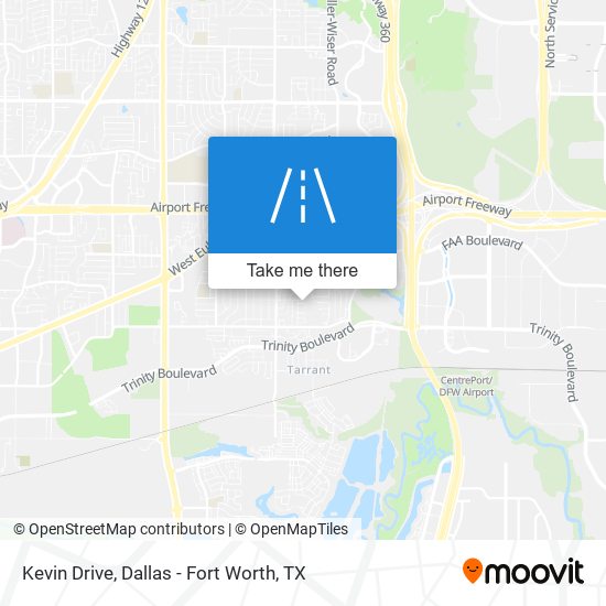 Kevin Drive map