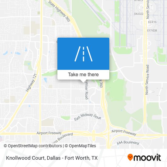 Knollwood Court map
