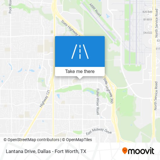 Mapa de Lantana Drive