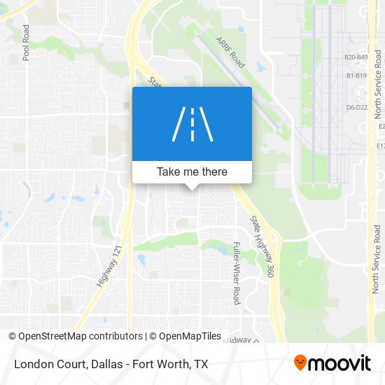 London Court map
