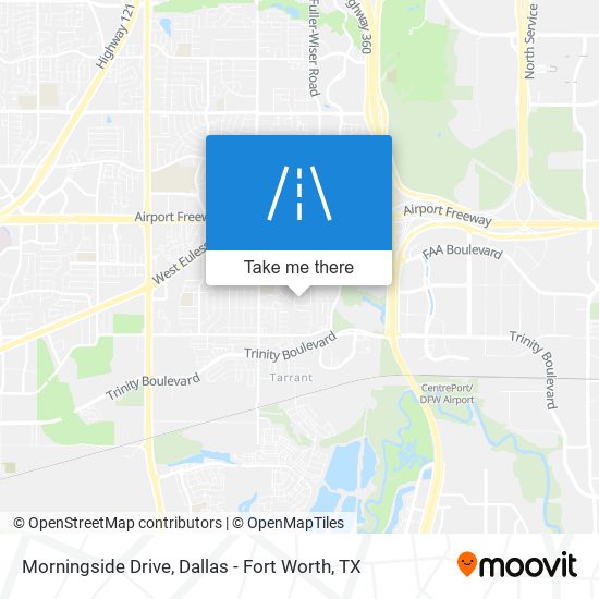 Morningside Drive map