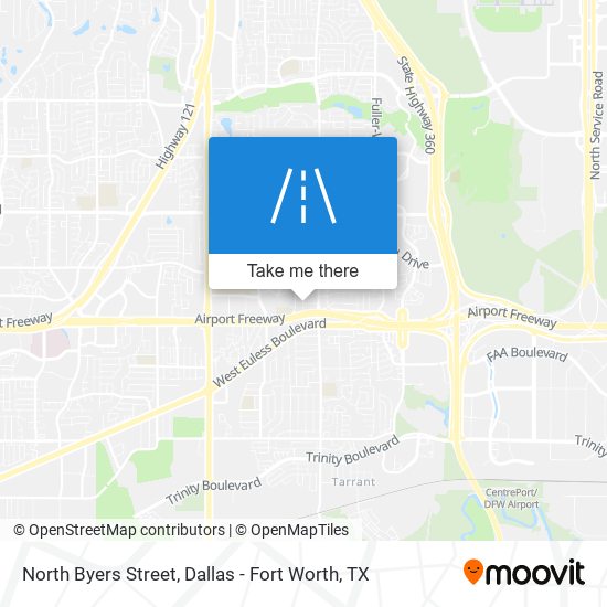 Mapa de North Byers Street