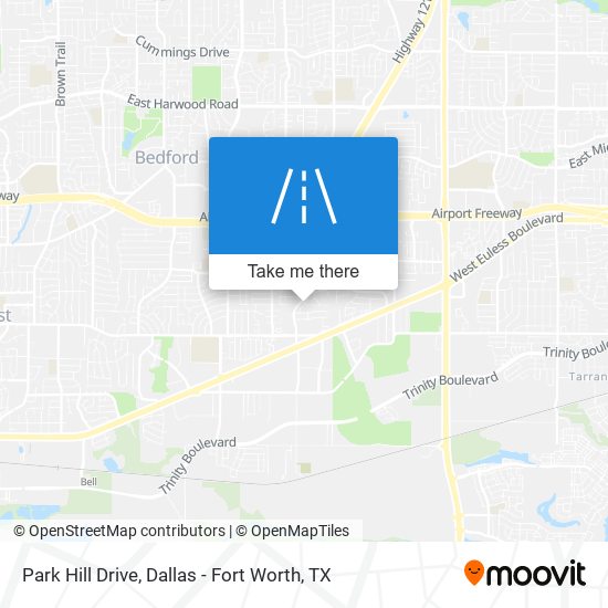 Park Hill Drive map