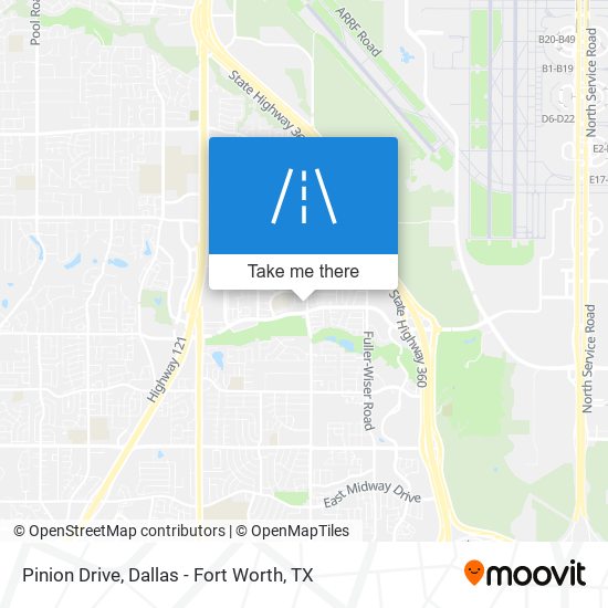 Pinion Drive map