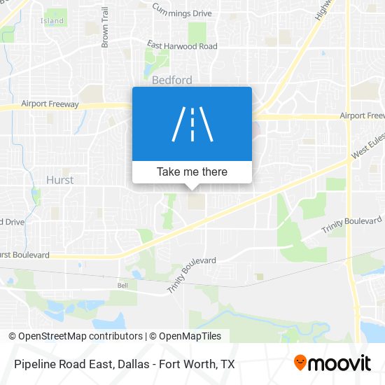 Pipeline Road East map