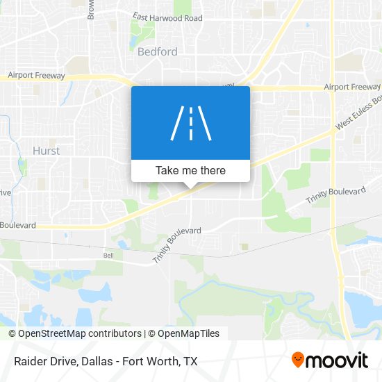 Raider Drive map