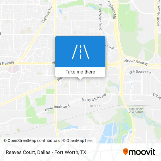 Reaves Court map