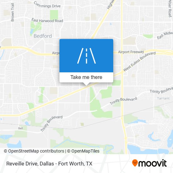 Reveille Drive map