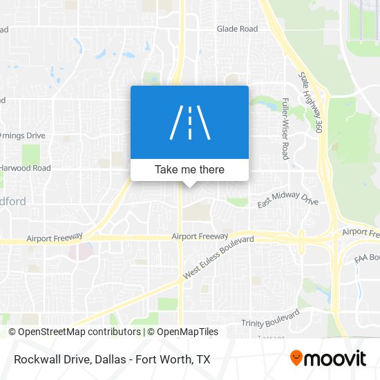 Rockwall Drive map