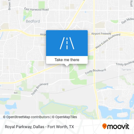 Royal Parkway map