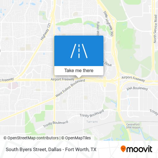 Mapa de South Byers Street