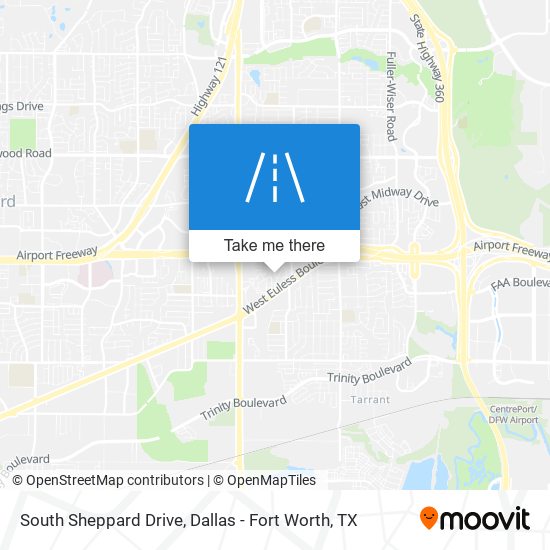 Mapa de South Sheppard Drive