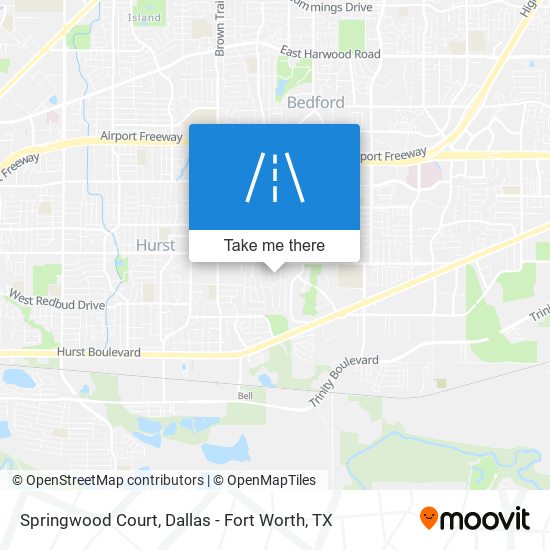 Springwood Court map