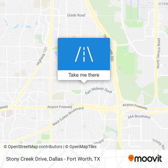 Stony Creek Drive map