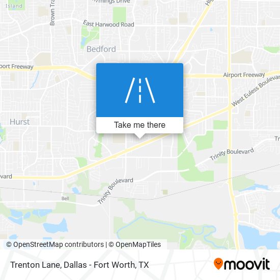 Trenton Lane map