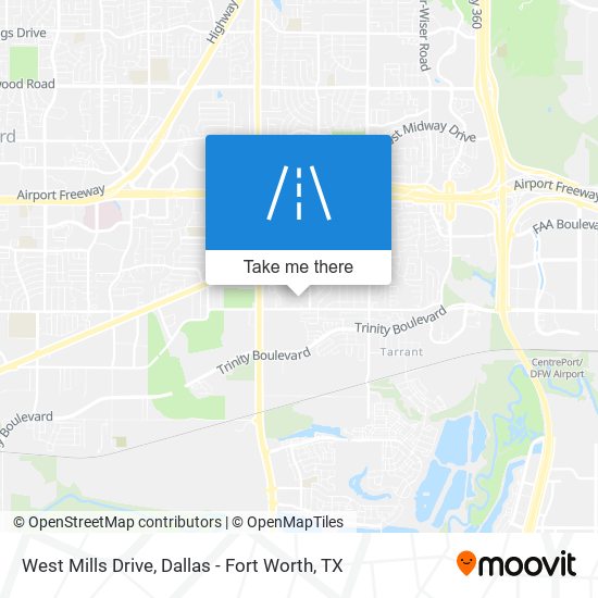Mapa de West Mills Drive