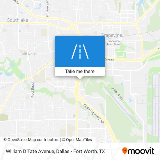 Mapa de William D Tate Avenue