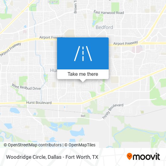 Mapa de Woodridge Circle