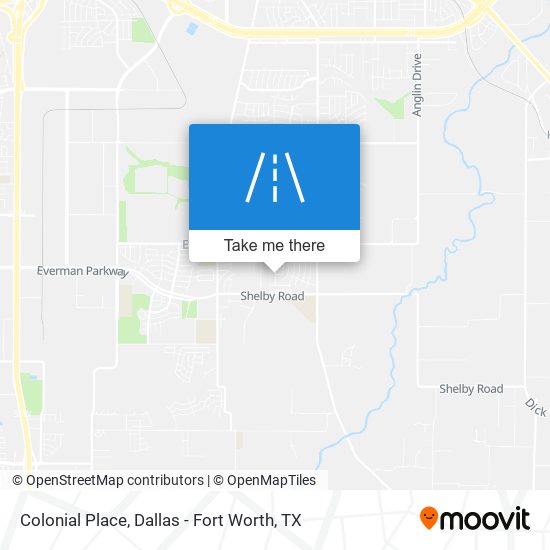 Colonial Place map