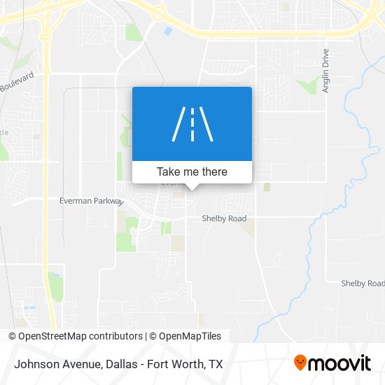 Mapa de Johnson Avenue