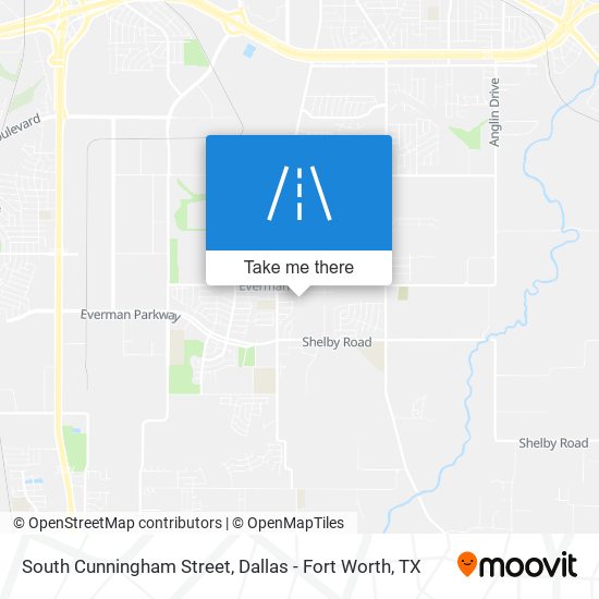 Mapa de South Cunningham Street