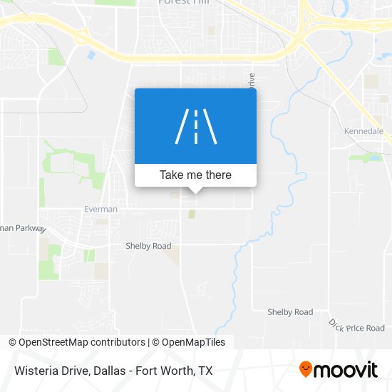 Wisteria Drive map