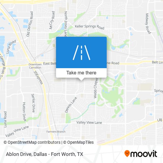 Mapa de Ablon Drive