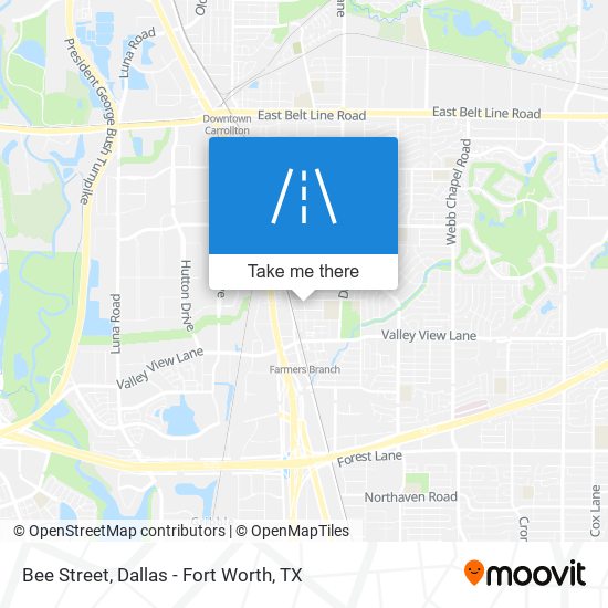 Mapa de Bee Street