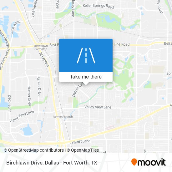 Birchlawn Drive map