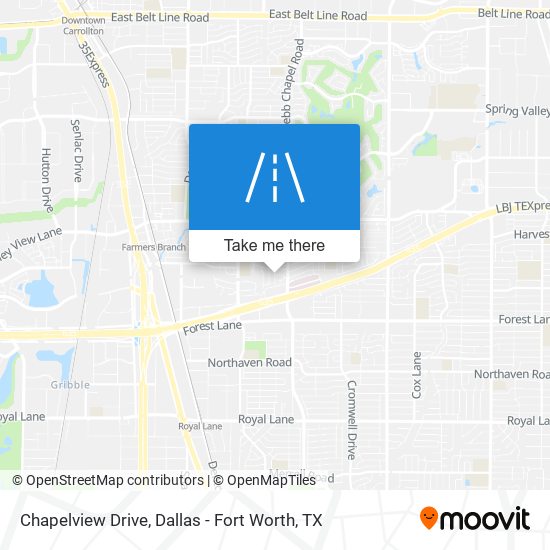 Chapelview Drive map
