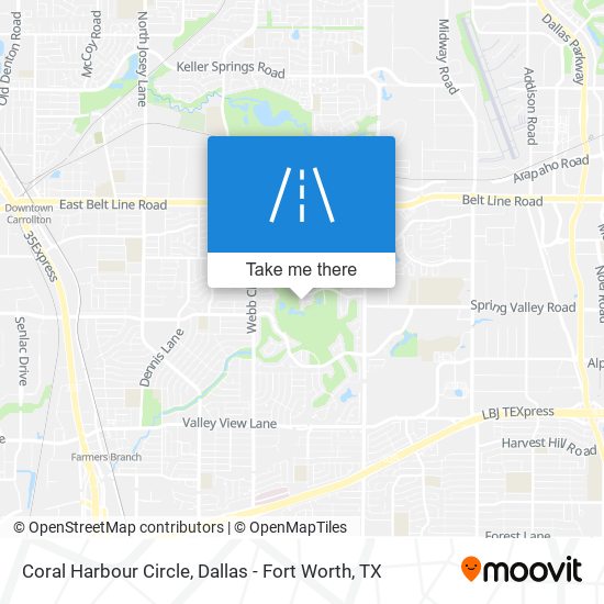 Coral Harbour Circle map
