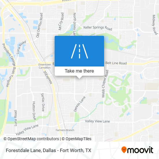 Forestdale Lane map