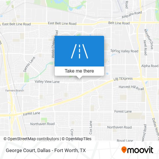 Mapa de George Court