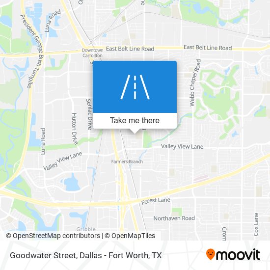 Mapa de Goodwater Street
