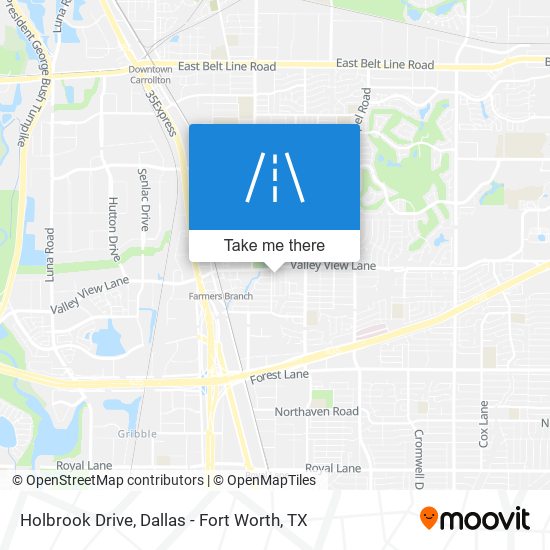 Holbrook Drive map