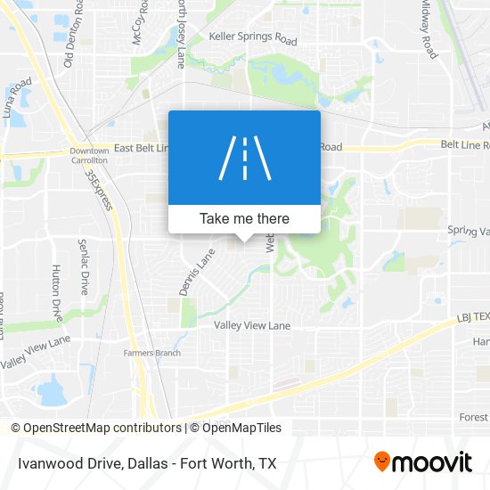 Ivanwood Drive map