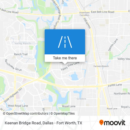 Mapa de Keenan Bridge Road