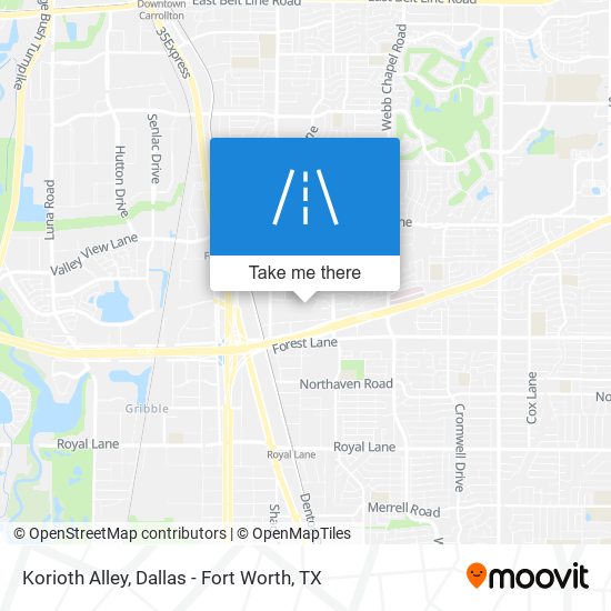 Korioth Alley map