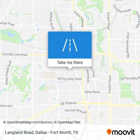 Mapa de Langland Road