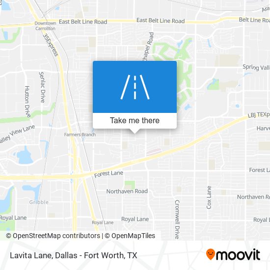 Lavita Lane map