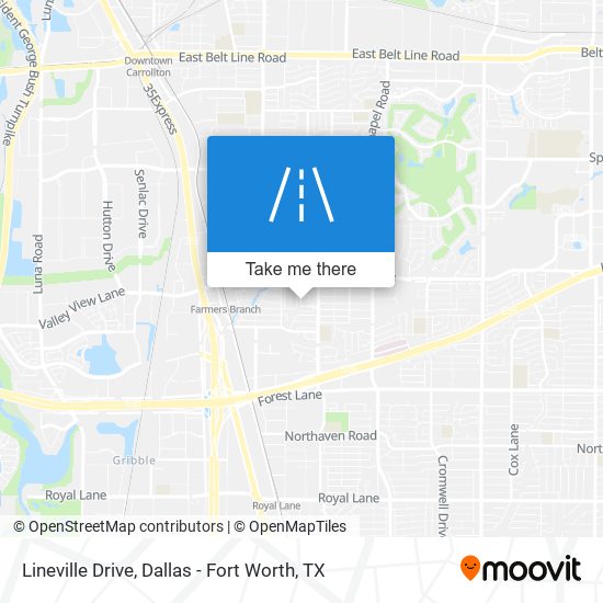 Mapa de Lineville Drive
