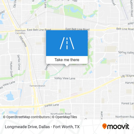 Longmeade Drive map
