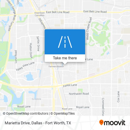 Marietta Drive map