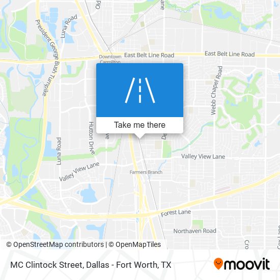 MC Clintock Street map