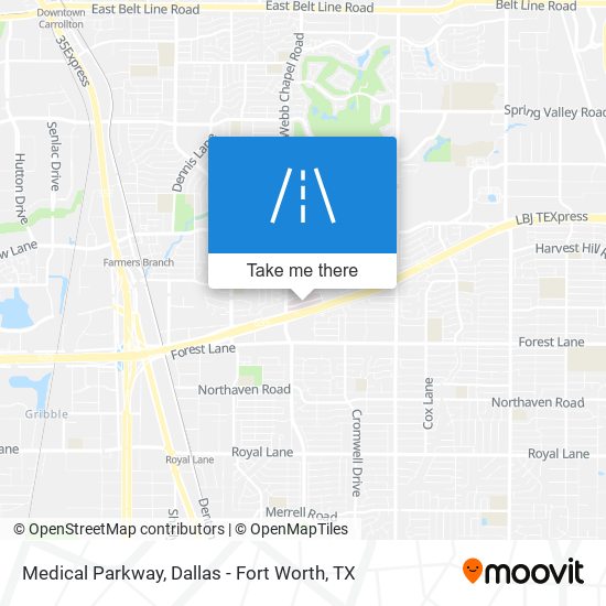 Mapa de Medical Parkway