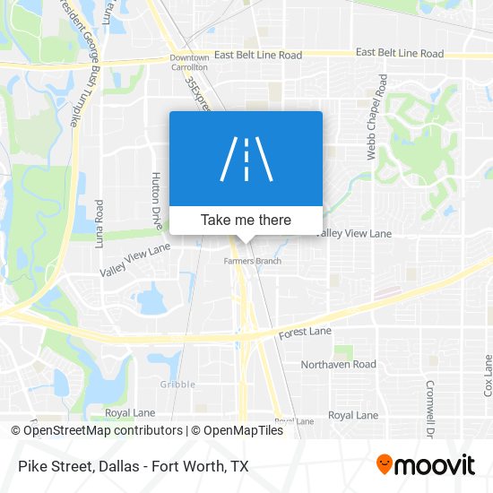 Pike Street map