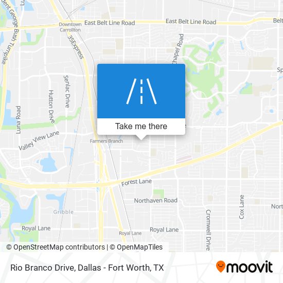 Mapa de Rio Branco Drive