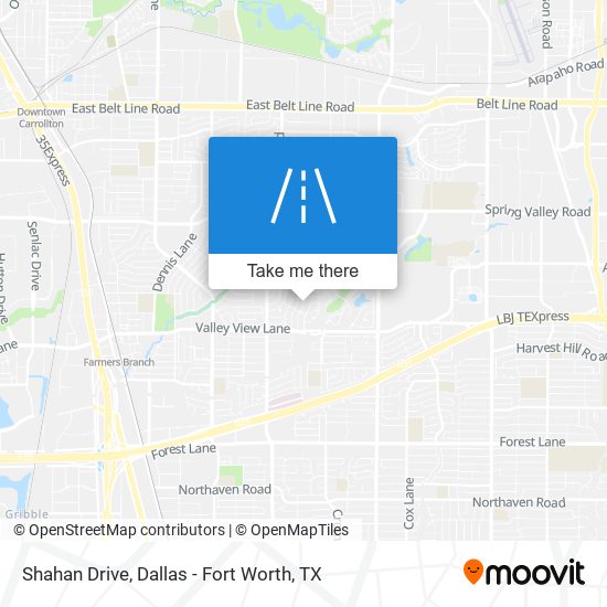 Shahan Drive map