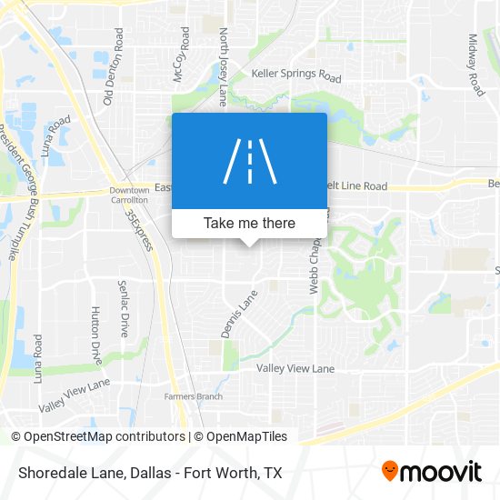 Mapa de Shoredale Lane